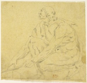 Kopie door Eugène Delacroix