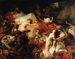 De dood van Sardanapalus