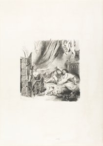 Fronte-boeuf en de Heks, uit Ivanhoe