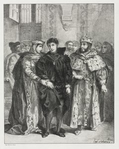 Hamlet: De Koningin Probeert Hamlet te Troosten