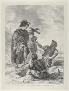 Hamlet en Horatio voor De Grafdelvers