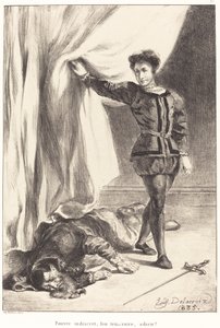 Hamlet en het Lichaam van Polonius (Act III, Scene IV)