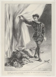 Hamlet en het lijk van Polonius