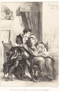 Hamlet en de Koningin (Act III, Scene IV)