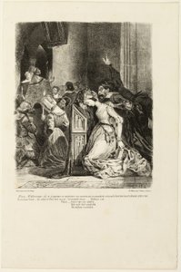 Marguerite bij de kerk, uit Faust