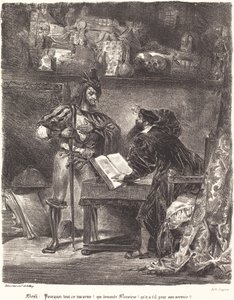 Mephisto verschijnt aan Faust