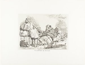 Muleteers van Tetuan door Eugène Delacroix