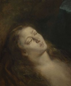 Heilige Maria Magdalena in de woestijn, 1845