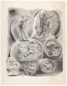 Studies van Zeven Griekse Munten