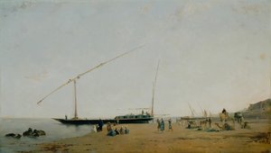 Op de Nijl, nabij Philae, 1871
