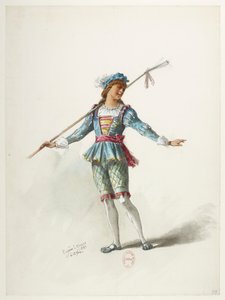 Btv1b84558104 83 - Saint-Saëns - Henry VIII - Maquettes de costumes - Lacoste - 79e Kostuum door Eugene Lacoste