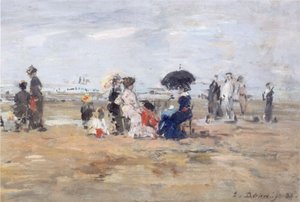 Trouville, Strandgezicht