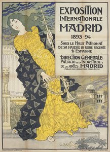 Internationale Tentoonstelling van Madrid door Eugene Grasset