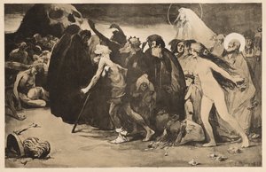 Het pad van de dood, 1899 door Eugène Trigoulet
