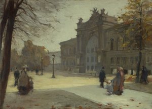 Het Paleis van Industrie door Eugène Trigoulet