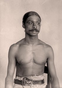 Portret van een Sri Lankaanse man, c.1890
