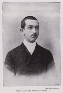 Abbas Pasha, Khedive van Egypte door European Photographer