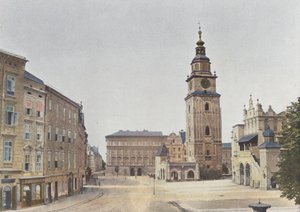 Krakau, Toren van het Oude Stadhuis door European Photographer
