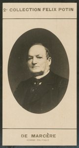 Emile-Louis-Gustave des Hayes De Marcere, Politicus