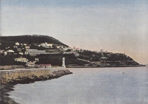 Ingang van de Haven van Nice en Mont Boron