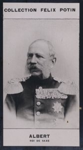 Frederik-August Albert, Koning van Saksen door European Photographer