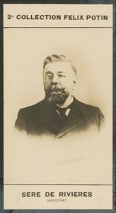 Georges Sere De Rivieres, Magistraat door European Photographer