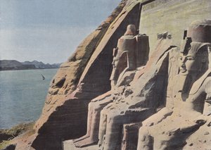 Ibsamboul, standbeelden van Ramses