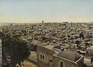 Jeruzalem vanuit het noorden door European Photographer