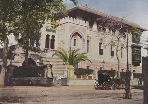 De Franse ambassade in Caïro