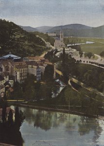 Lourdes, uitzicht vanaf het kasteel