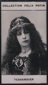 Madame Aimee Tessandier (1851) door European Photographer
