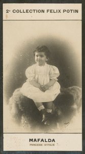 Mafalda, Prinses van Italië