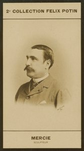 Marius-Jean-Antonin Mercie, beeldhouwer door European Photographer