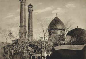 Perzië, Teheran, Graf van Abdoll Asim door European Photographer