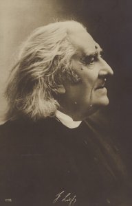 Portret van Franz Liszt