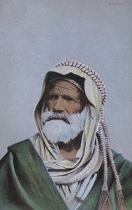 Portret van een Bedoeïenenman, Noord-Afrika