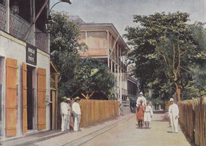 Handelsstraat in Tamatave