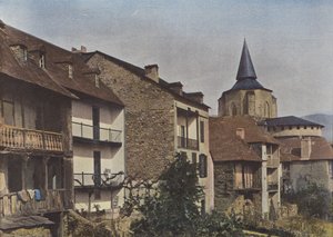 Saint-Savin in de vallei van Argeles, de kerk