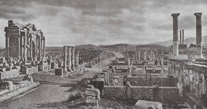 Timgad (zw/w foto) door European Photographer