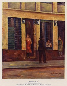 5 Annagasse, in de rosse buurt van Hamburg
