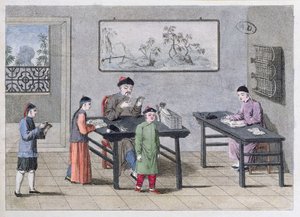 Een Chinese school, ca. 1810