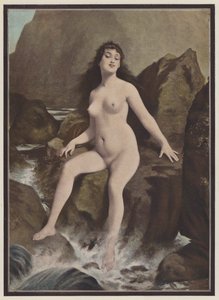 Een sirene, een wezen uit de Griekse mythologie