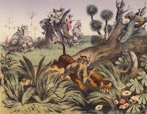 Een jacht in de Indiase jungle door European School