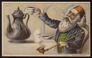 Advertentie voor Ozama-koffie