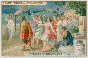Oud-Romeins oogstfestival ter ere van Ceres door European School