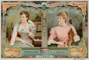 Annette von Essipoff en Marie Soldat