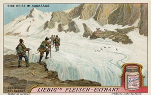 Beklimming van de berg Kazbek