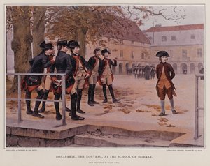 Bonaparte op de school van Brienne