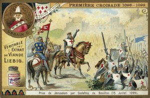 Inname van Jeruzalem door Godfried van Bouillon, Eerste Kruistocht, 15 juli 1099 door European School