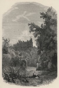 Chateau De Mouchy (gravure) door European School